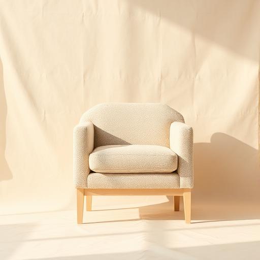 Sculptural lounge chair